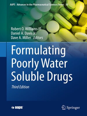 cover image of Formulating Poorly Water Soluble Drugs